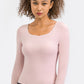 Feel Like Skin Highly Stretchy Long Sleeve Sports Top