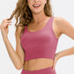 Scoop Neck Long Sports Bra