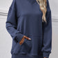 Round Neck Long Sleeve Sweatshirt