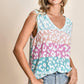 BiBi Leopard V-Neck Tank