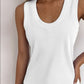 Solid Scoop Neck Tank