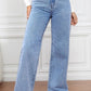 High Waist Straight Jeans