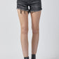 RISEN Raw Hem Denim Shorts with Pockets