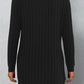 Ribbed Open Front Long Sleeve Cardigan