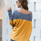 Ivy Lane Boat Neck Long Sleeve Sweatshirt