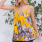 Celeste Full Size Floral V-Neck Cami