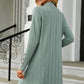 Open Front Long Sleeve Cardigan