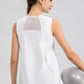 Round Neck Wide strap Active Tank