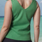 V-Neck Tie Shoulder Tank