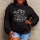 Simply Love Full Size 2024 Round Neck Dropped Shoulder Sweatshirt