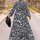 Plus Size Long Sleeve Maxi Dress