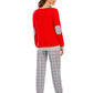 Long Sleeve Top and Polka Dot Pants Set