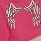 Simply Love Full Size Angel Wings Graphic Hoodie