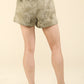 VERY J Quilted Washed Crop Top and Shorts Set