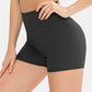 Slim Fit Wide Waistband Sports Shorts