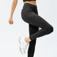 Full Size Slim Fit High Waist Long Sports Pants with Pockets