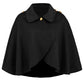 Collared Neck Cropped Cape