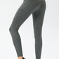 Full Size Slim Fit High Waist Long Sports Pants with Pockets