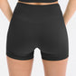 Slim Fit Wide Waistband Sports Shorts