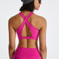 Ruched Crisscross Active Tank