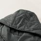 Snap Down Long Sleeve Quilted Winter Coat