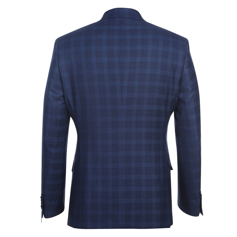 92-53-410EL Navy Check Suit