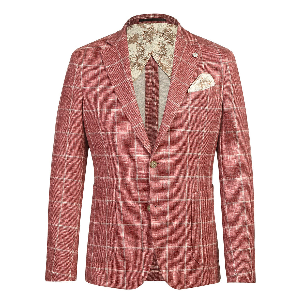 PS25-3 Men's Slim Fit Riserva Jacket CRIMSON L42 Slim Fit