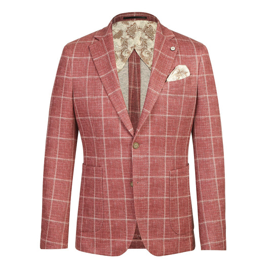 PS25-3 Men's Slim Fit Riserva Jacket CRIMSON L42 Slim Fit