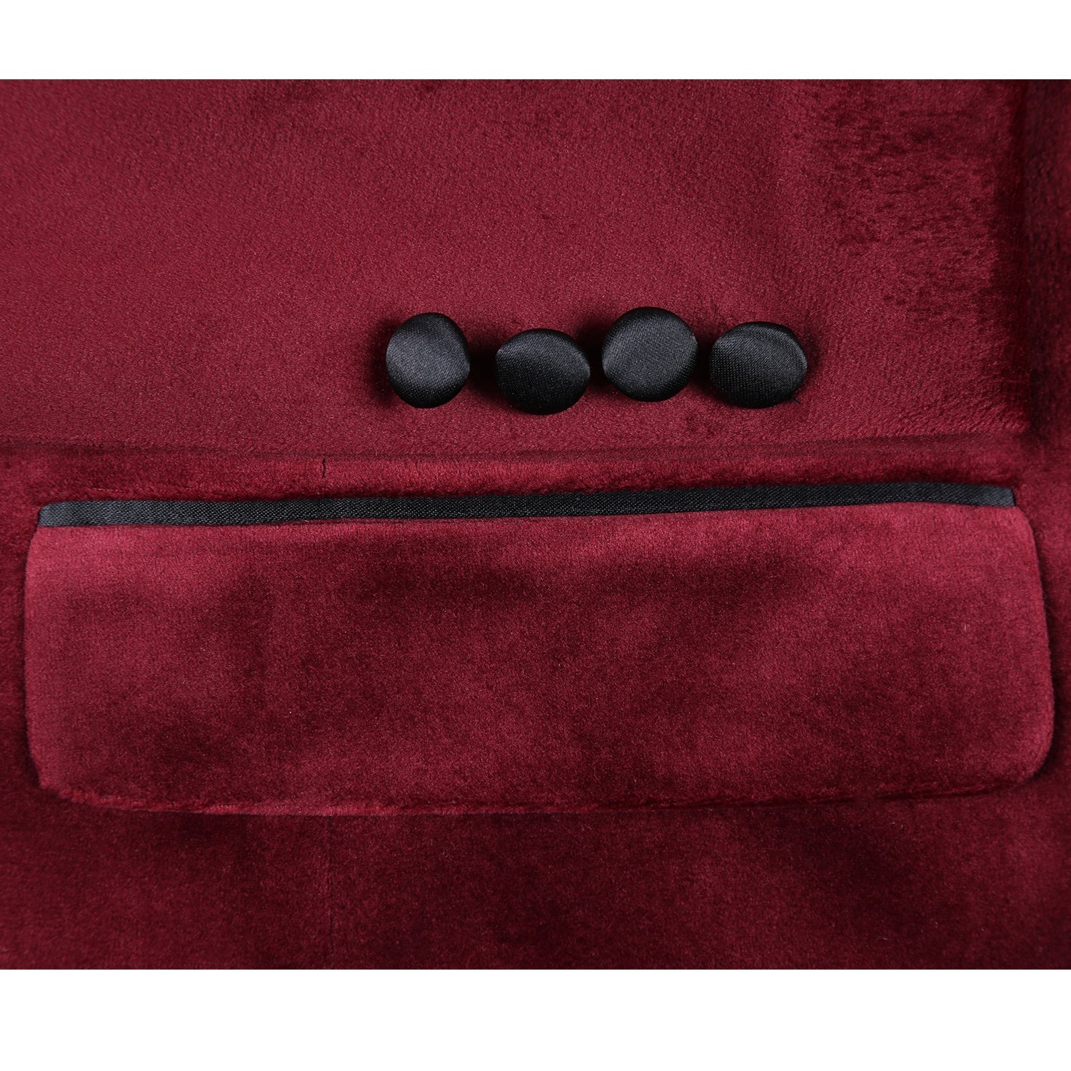 290-8 Men's Slim Fit Stretch Red Tuxedo Blazer