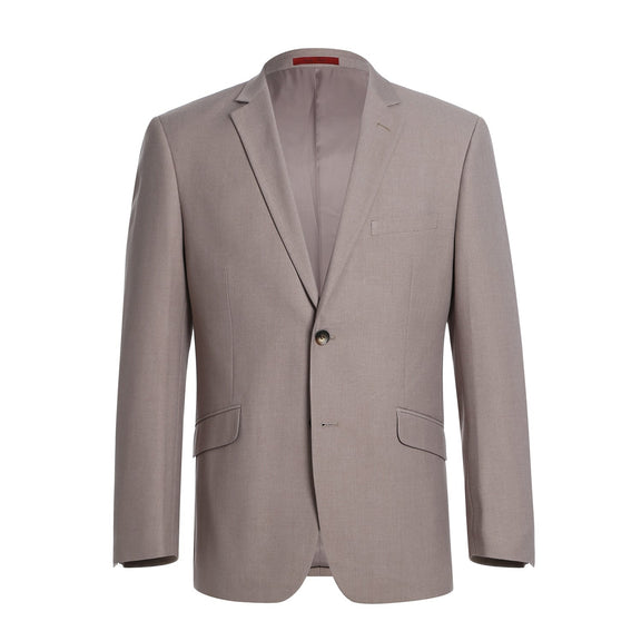 201-103 Men's 2-Piece Slim Fit Single Breasted Notch Lapel Suit