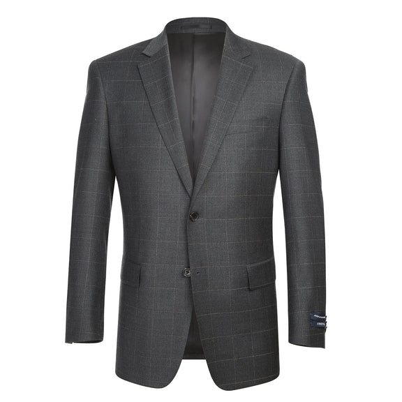 566-6 Men's Classic Fit Wool Suits