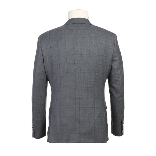 EL82-61-092 Gray Brown Wool Suit