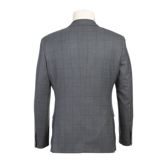 EL82-61-092 Gray Brown Wool Suit