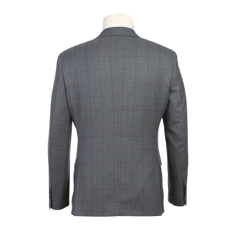 EL82-61-092 Gray Brown Wool Suit