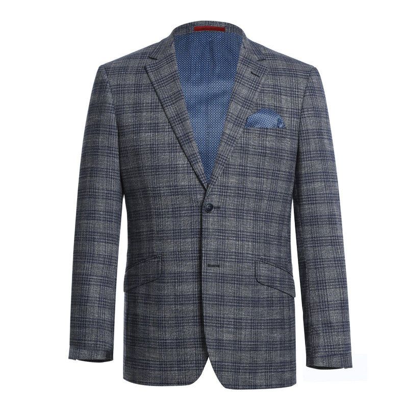 294-13 Men's Slim Fit Blazer GRAY L40 Slim Fit