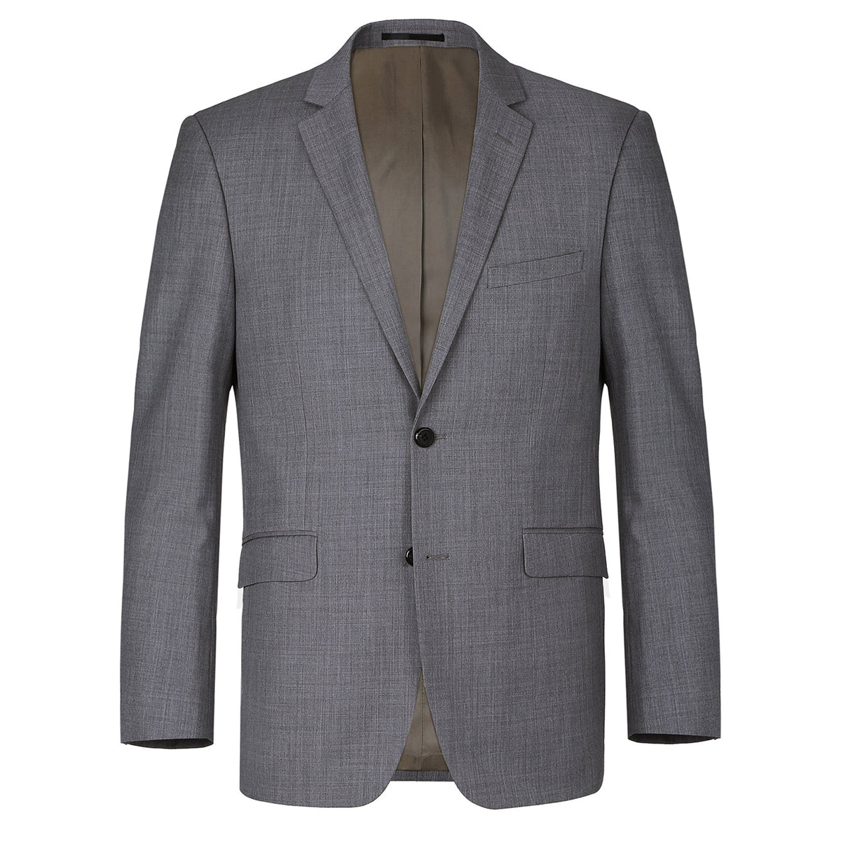 508A-3 Men's 2-Piece Notch Lapel Wool Stretch Suit