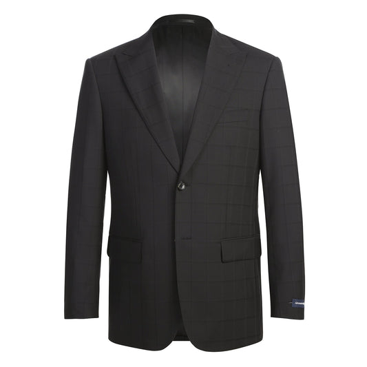 566-15 Men's New Slim Fit Wool Suits