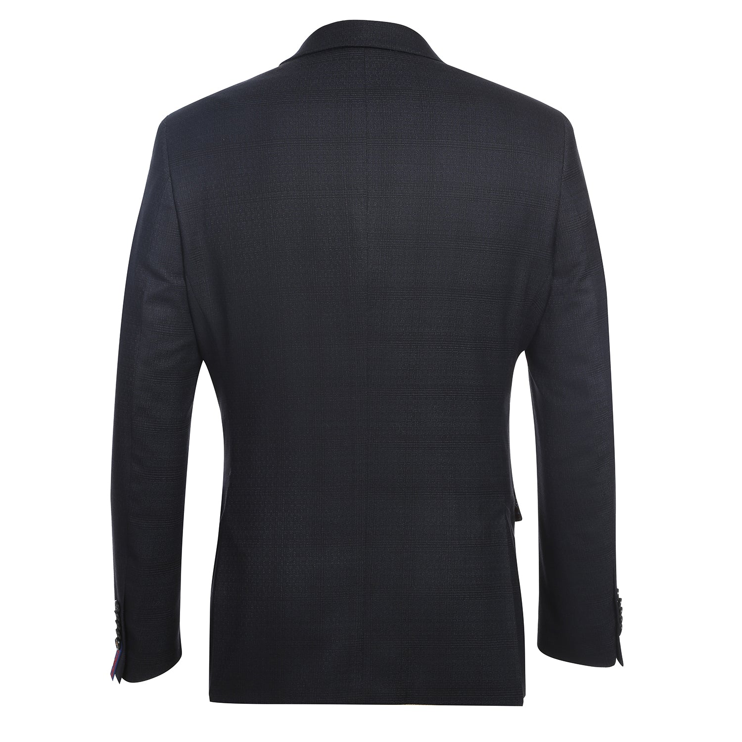 92-05-402EL Black Blue Check Suit