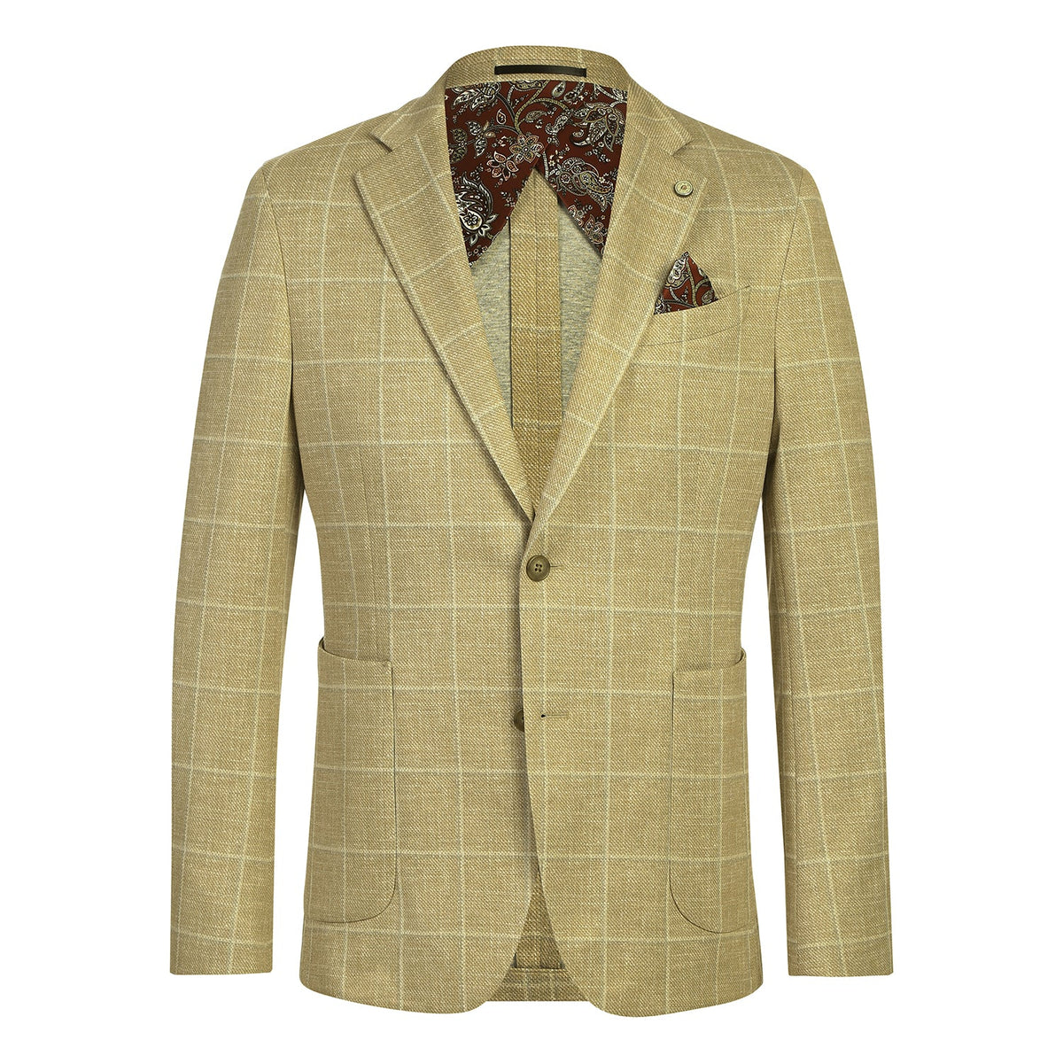 PS25-2 Men's Slim Fit Riserva Jacket RATTAN L42 Slim Fit