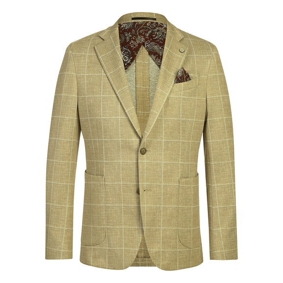 PS25-2 Men's Slim Fit Riserva Jacket RATTAN L42 Slim Fit