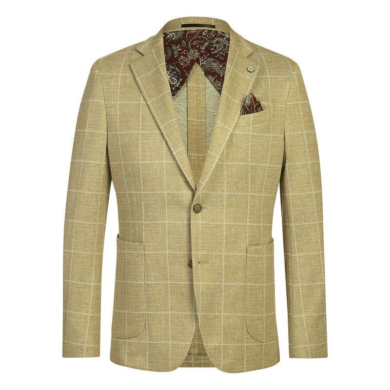 PS25-2 Men's Slim Fit Riserva Jacket RATTAN L42 Slim Fit