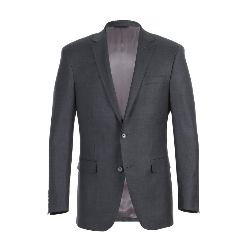 RHC100-4 Men's Gray Half-Canvas Suit