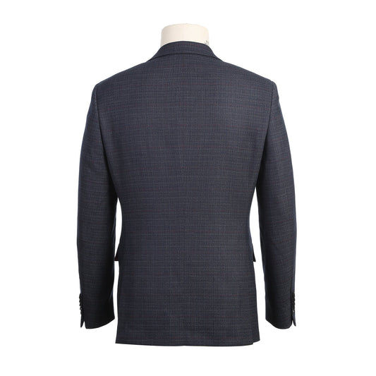 92-53-001EL Gray Navy Check Suit