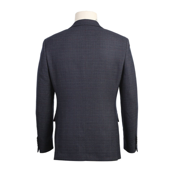 92-53-001EL Gray Navy Check Suit