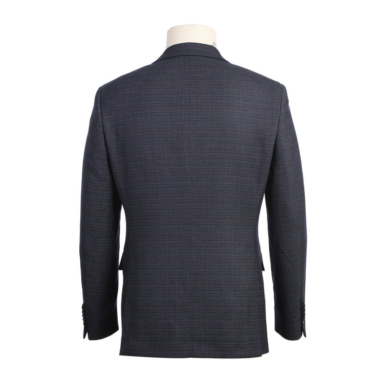 92-53-001EL Gray Navy Check Suit