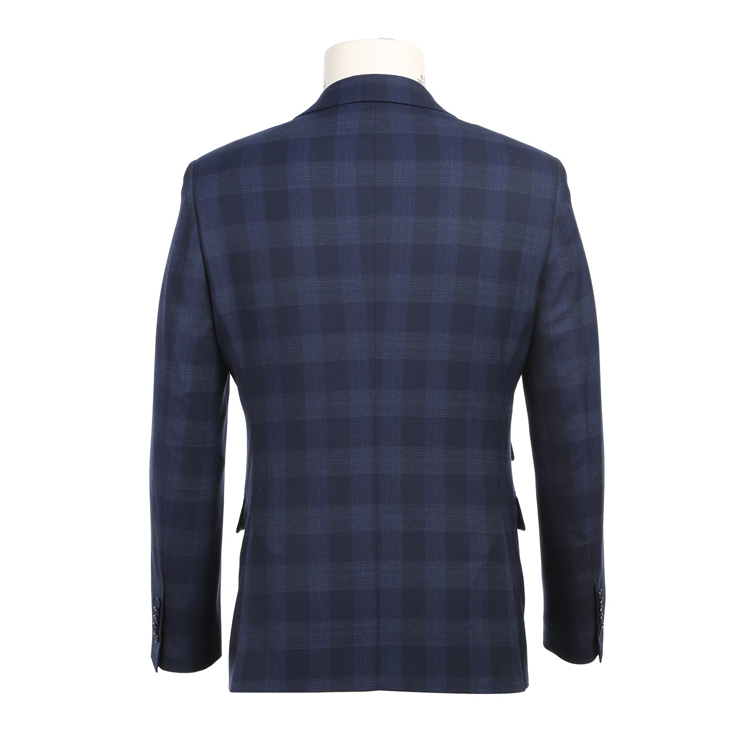 EL82-65-410 Navy Wool Suit