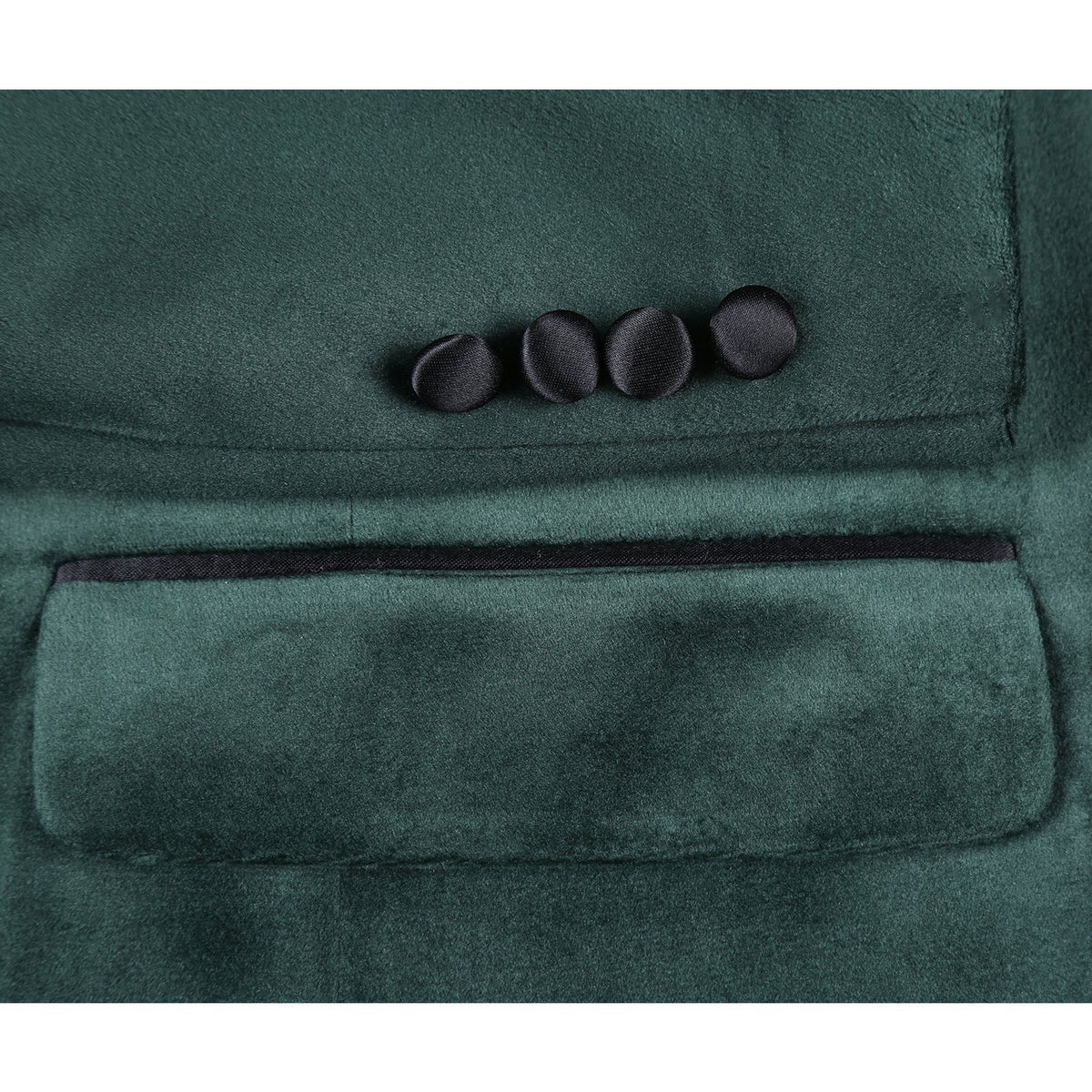 290-9 Men's Slim Fit Stretch Green Tuxedo Blazer