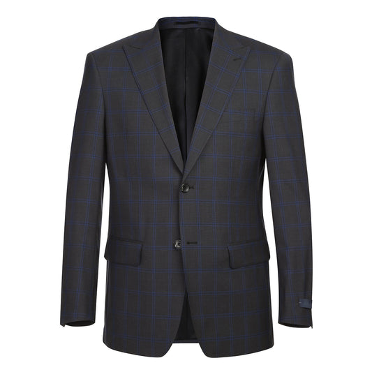 566-8 Men's New Slim Fit Wool Suits