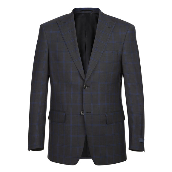 566-8 Men's New Slim Fit Wool Suits