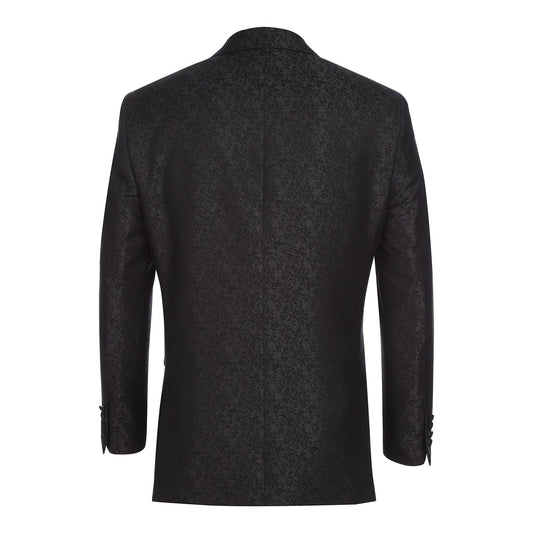 290-15 Men's New Slim Fit Tuxedo Jacket BLACK L40 New Slim Fit